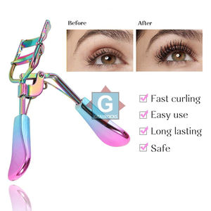 Rizador de Pestañas Profesional Multicolor para Rizos Perfectos - Incluye Cepillo para Pestañas y Almohadillas de Silicona - Product Image 2