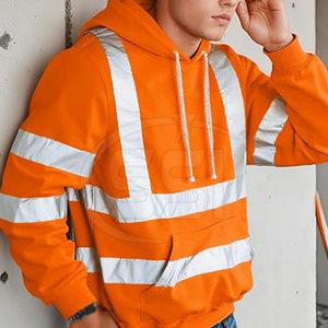 Sudadera de Seguridad Impermeable de Grado Profesional ANSI Clase 2 para Equipos Industriales, Ropa de Trabajo de Alta Visibilidad para Trabajos Exiguos - Product Image 2