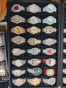 Colección de Relojes de Lujo con Moissanita, Estilo Diamante, en Plata, Oro y Oro Rosa, Diseño de Joyería - Product Image 4