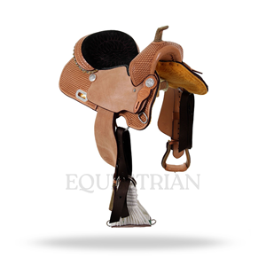 Selle de barrel racing, selle d'équitation, équipement équestre - Product Image 3