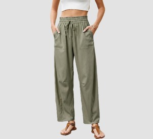 Elegant Womens Formal Trousers Slim Fit Office <b>Pants</b> Stretch Comfortable Business Wear Straight Leg Fashion Bottoms for Ladies - Product Image 1