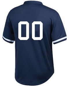 ชุดเบสบอลอเมริกันขายดีแบบเย็บสำเร็จรูปสำหรับผู้ชายและผู้หญิง ผลิตโดย OEM ขายส่ง ผ้าโพลีเอสเตอร์ 100% ระบายอากาศได้ดี เหมาะสำหรับซอฟต์บอล - Product Image 4