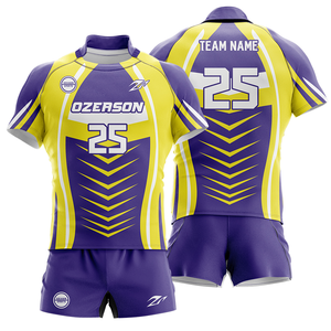 Premium Rugby League Shirt Men’s Sportswear Jersey with Durable Fabric and Stylish V Shape Design Pattern - Product Image 1