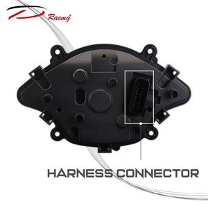 Nouveau compteur de vitesse numérique multifonctionnel électrique D Racing, tableau de bord blanc et noir, KMH MPH pour moto/motocyclette - Product Image 5