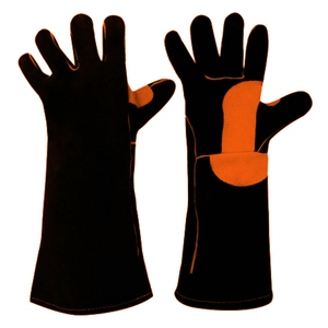 Gants de soudage en cuir de vachette renforcé, ignifuges, résistants au feu, durables, pour soudeurs, brasseurs, ouvriers, gants de sécurité - Product Image 2