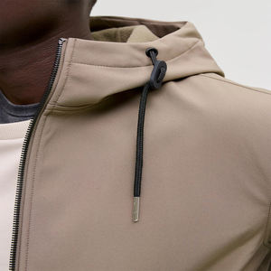 เสื้อแจ็คเก็ตวิ่งแบบซิปเต็มตัวสำหรับผู้ชาย กันน้ำ ทนทาน เหมาะสำหรับฤดูหนาว ใช้ทำงานได้  บุใยแบบพัฟเฟอร์  เสื้อโค้ทสตรีทแวร์ รับผลิตแบบ OEM - Product Image 3