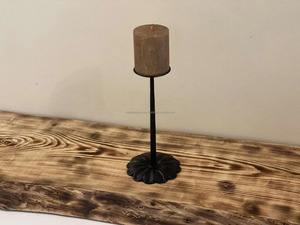 เชิงเทียนที่ดีที่สุดสำหรับเทียนทรงสูงและใหญ่ | เชิงเทียนดีไซน์ดอกทานตะวัน - Product Image 3