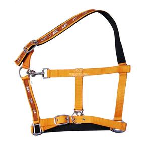 Vente en gros de selle anglaise en nylon de qualité supérieure licous d'équitation gravure personnalisée raccords à mousqueton selle de cheval de qualité supérieure - Product Image 4