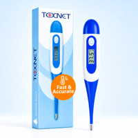 Termometer Digital Ketiak TEXNET Tahan Air Layar LED Bersertifikasi CE Kelas I Grosir OEM Tersedia