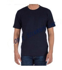 T-shirts pour hommes de haute qualité, coupe classique, col rond, manches courtes, couleur unie, légers, respirants, décontractés, tricotés, écologiques - Product Image 5