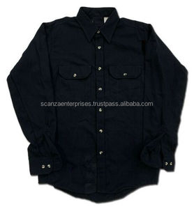 Mono de manga larga negro resistente al fuego unisex con bolsillos OEM, ropa de trabajo resistente al fuego, uniformes personalizados - Product Image 6