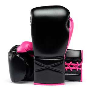 Gants d'entraînement de boxe en cuir sur mesure professionnels avec évacuation de l'humidité pour une fermeture de haute qualité - Product Image 1