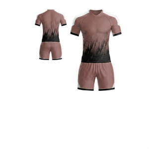Tenue de football élégante et tendance, vêtements de sport confortables pour hommes et femmes, ensembles de maillots de football respirants et à séchage rapide, service OEM, nouveau design - Product Image 6