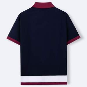 Camisa de Hombre Personalizada con Logotipo Frontal, de Secado Rápido, Casual y Formal, con Cuello y Media Cremallera, 100% Algodón Canvas - Product Image 3