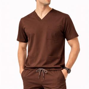 Conjunto de Uniformes Médicos Unisex en Tela Elástica para Enfermeros y Doctores de Hospital, Suministro al por Mayor OEM - Product Image 2