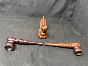Pipa de Fumar de Madera Hecha a Mano, Pipa de Tabaco Clásica de Madera, Accesorio de Colección Artesanal, Pipa de Fumar de Madera Premium - Product Image 4