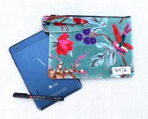 Sac en velours à imprimé animalier bohème avec fermeture éclair, poignée souple, grande capacité, écologique, multi-usages, trousse de maquillage portable - Product Image 2