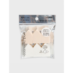 Bignè cosmetico a forma di casa in confezione da 6 Olive Deco - Product Image 1