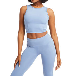 Camiseta Deportiva de Manga Corta con Cuello Redondo para Mujer, Personalizada al por Mayor, Elástica, Ajustada, de Alta Calidad - Product Image 5