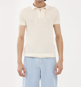 เสื้อโปโลผู้ชาย OEM แฟชั่นคุณภาพสูง ผลิตจากโรงงาน ขายส่ง ดีไซน์ล่าสุดสำหรับผู้ชาย - Product Image 5