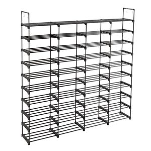 Scarpiera Moderna a 10 Livelli, Organizzatore per Ingresso con Capacità di 80 Paia, Mobile Scarpiera Impilabile - Product Image 6