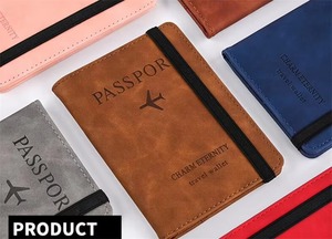 Premium Genuine Leather <b>Passport</b> Holder Luxury Travel <b>Wallet</b> Full Grain Leather <b>Passport</b> Cover Wholesale Bulk LPH-0319 - Product Image 6