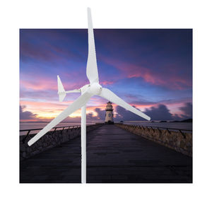 Sistema de Generación de Energía Eólica de 1.5KW al por Mayor, 1.3m de Diámetro, 12V 24V, con 3 Aspas, Marco de Aleación de Aluminio, para Uso Doméstico, Exportación Global - Product Image 2