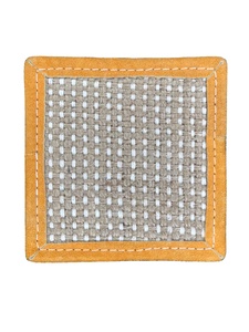 Tapis de table carrés écologiques tissés personnalisés Sets de table en jute naturel de style classique Verre résistant à la chaleur pour usage domestique - Product Image 5