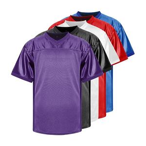 Custom Sublimation American Football Jerseys Cheap Embroidery Craft Rugby Jersey Design Logo Blank American Football Shirts - Product Image 4