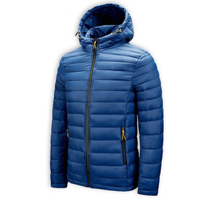 Men's Cotton-padded <b>Jacket</b> Solid Color Multi-pocket <b>Jacket</b> Warm <b>Light</b> Windproof Hooded <b>Waterproof</b> Winter - Product Image 3
