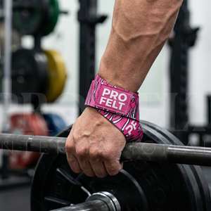 Correas de Levantamiento de Pesas de Nailon, Ajustables, con Almohadilla de Neopreno, para Entrenamiento de Powerlifting y Gimnasio - Product Image 3