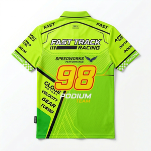 เสื้อโปโลสำหรับปั่นจักรยานเสือภูเขา Downhill Polo Mountain Bike Motorcycle Cycling Jersey Crssmax Ciclismo เสื้อผ้าผู้ชาย MTB T Shirt DH MX Pit Crew Polo - Product Image 4