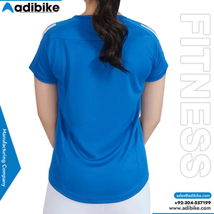 Camisetas Deportivas de Cuello Redondo para Mujer, Ropa Deportiva Personalizada, Fabricación OEM al por Mayor - Product Image 4