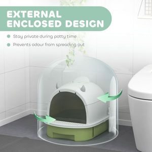 Cat Litter Box Enclosure Accessory Type Product for Feline Hygiene Needs - Product Image 5
