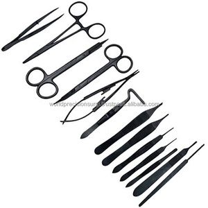 Juego de Instrumentos de Blefaroplastia Manual Premium, Acabado Negro, Plástico y Kit de Cirugía Oftálmica con Caja de Esterilización - Product Image 3