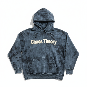 Chaos Theory Solid Hooded Sweatshirt <b>Men's</b> Regular Fit Cotton French Terry Casual Winter <b>Pullover</b> Front Logo Pocket Breathable - Product Image 1