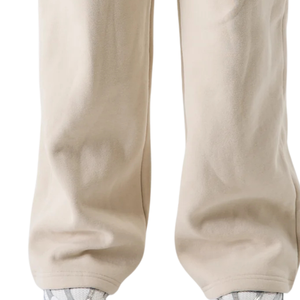 <b>Women's</b> <b>Beige</b> <b>Cargo</b> Sweatpants Relaxed Fit Soft Fleece Jogger Pants with Side <b>Cargo</b> Pockets Casual Training Activewear - Product Image 6