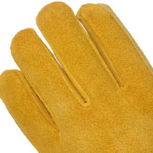 Gants de conduite en cuir doublés de peau de mouton pour hommes, style uni, doux, prix de gros, logo personnalisé, gants de travail quotidiens - Product Image 6