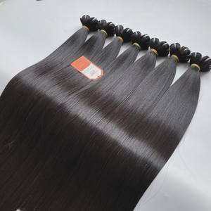 Paquetes de cabello de trama vietnamita sin procesar de la mejor calidad Extensiones de cabello Remy de color negro natural Sin enredos ni desprendimientos - Product Image 4