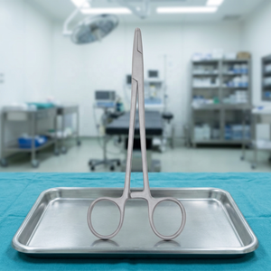6flowers Mayo Hegar Needle <b>Holder</b> Surgical Instrument Stainless Steel Manual CE Certified Class I for Surgical Room Use - Product Image 3