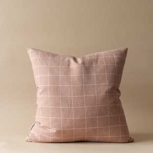 Modern Geometric Pattern Square <b>Cushion</b> Cover Woven Cotton Nordic Style Zipper Closure Eco-Friendly Washable Home Decor - Product Image 6