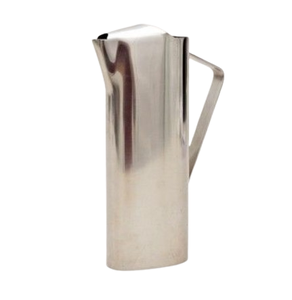 Jarra de Metal Plateada Hecha a Mano para Bar, Vino, Jugo, Jarra de Metal de Gran Volumen con Asa de Metal, Jarra de Agua de Metal - Product Image 1