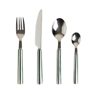 Fabricant et exportateur de couverts en acier inoxydable à manche en résine de haute qualité disponibles à prix réduit - Product Image 1