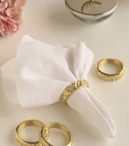 Casting Metal Napkin Rings With A <b>Modern</b> Minimalist Design And Elegant Matte Finish, Perfect For Stylish <b>Table</b> Décor And Fine - Product Image 2