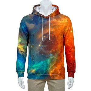 Prix de gros – Sweat à capuche d'hiver par sublimation – Impression intégrale 3D – 100 % polyester polaire – Sweat à capuche streetwear tendance - Product Image 1