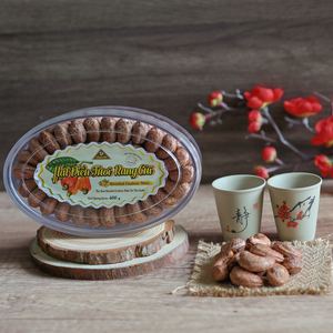 Noix de cajou grillées non décortiquées salées de qualité supérieure biologique en gros directement de l'usine W180 400g Boîte cadeau ovale Internationale - Product Image 4