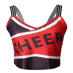 Tenue de Cheerleader Légère pour Femmes et Filles – Ensemble Haut et Jupe Personnalisable pour Équipe – Fournisseur de Vêtements de Compétition - Product Image 3