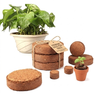 Disques de tourbe de coco bio – Engrais biodégradable pour la germination des semis, l'hydroponie et la culture agricole - Product Image 6