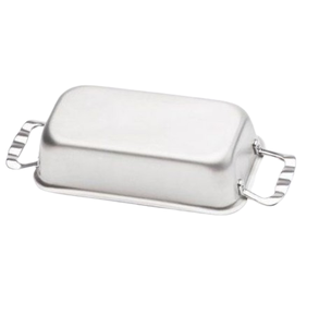 Plateau à fromage durable, assiettes de cuisine élégantes, couvercle métallique moderne, plat à beurre en acier inoxydable - Product Image 2