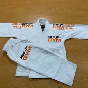 Venta al por mayor personalizado Jiu Jitsu Kimono BJJ Gi artes marciales uniforme brasileño Jiu Jitsu traje de entrenamiento para Unisex - Product Image 3